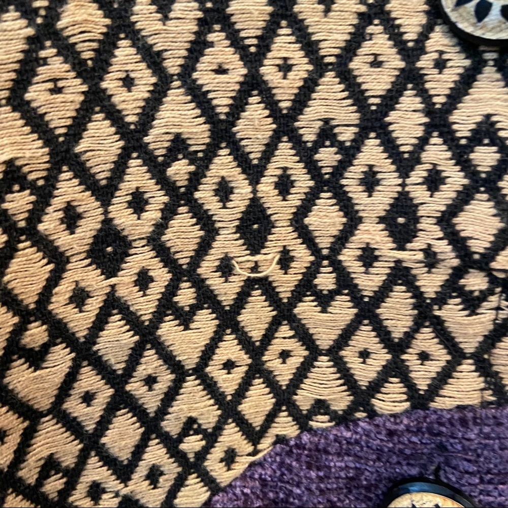 Indigo Moon Boho Patchwork Jacket. Size Medium. - image 3